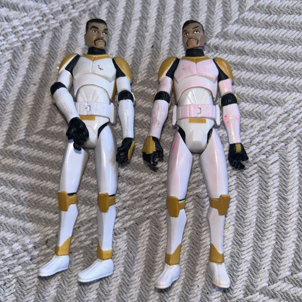 Star Wars Figure 2 Clone Trooper Boil Assault On Ryloth Battle Pack TCW 2009 CW